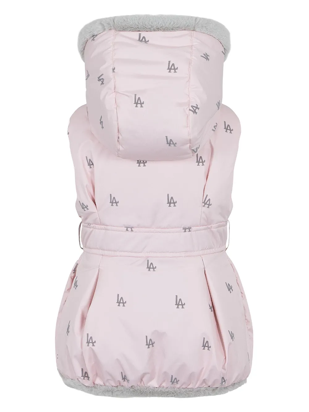 Lapin House Omkeerbaar gilet met logoprint Roze