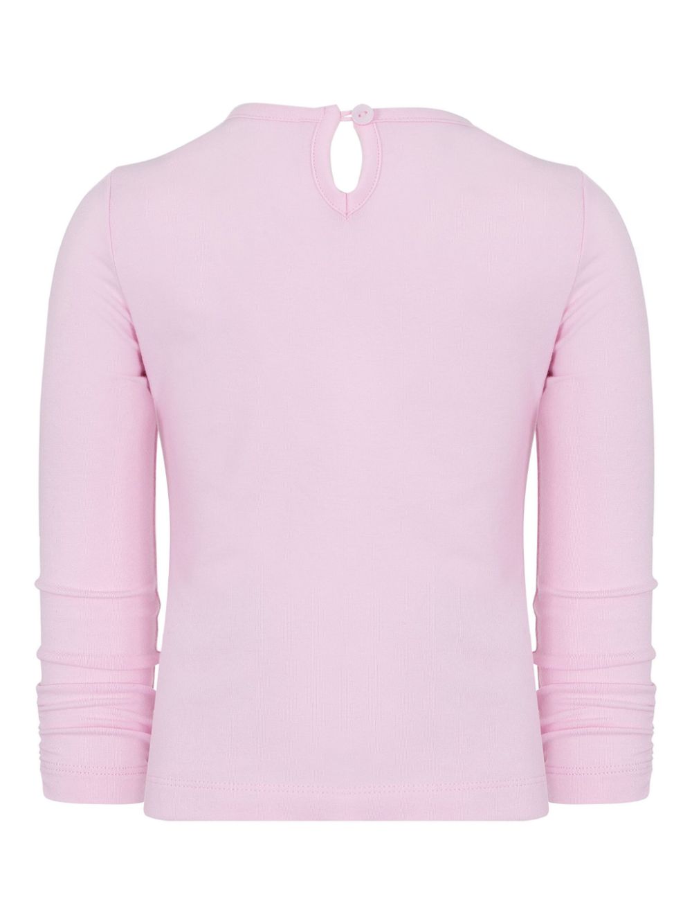 Lapin House Katoenen T-shirt met tekst - Roze