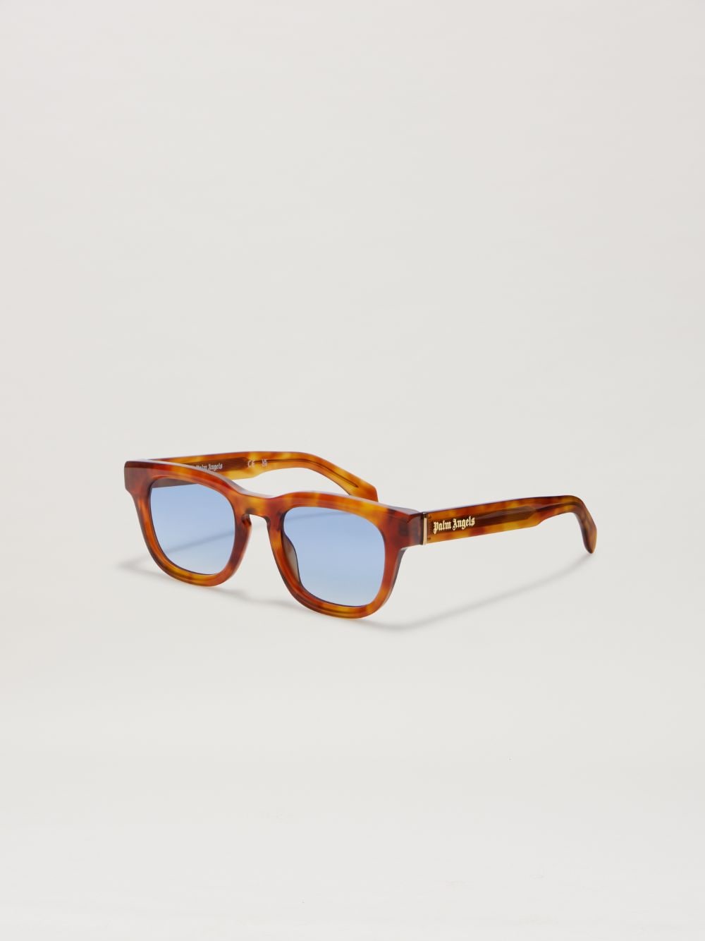 Shop Palm Angels Eyewear Echo Sunglasses In Brown