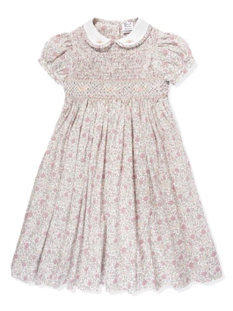 Sarah Louise floral print cotton dress 