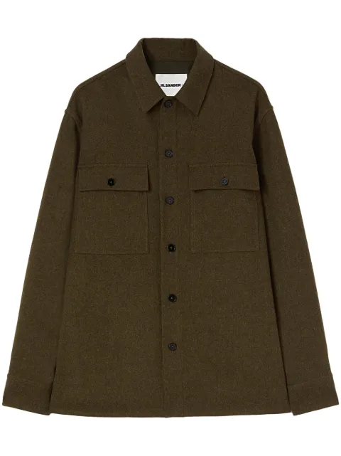 Jil Sander camisa con hombros caídos