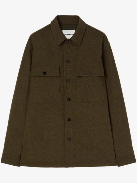 Jil Sander camisa con hombros caídos