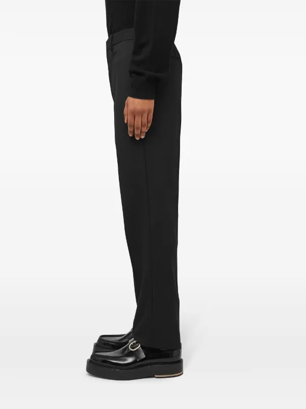 【送料&関税込】Jil Sander Tailored Pants Straight Jil Sander straight-leg Tailored Trousers | Black | FARFETCH BH