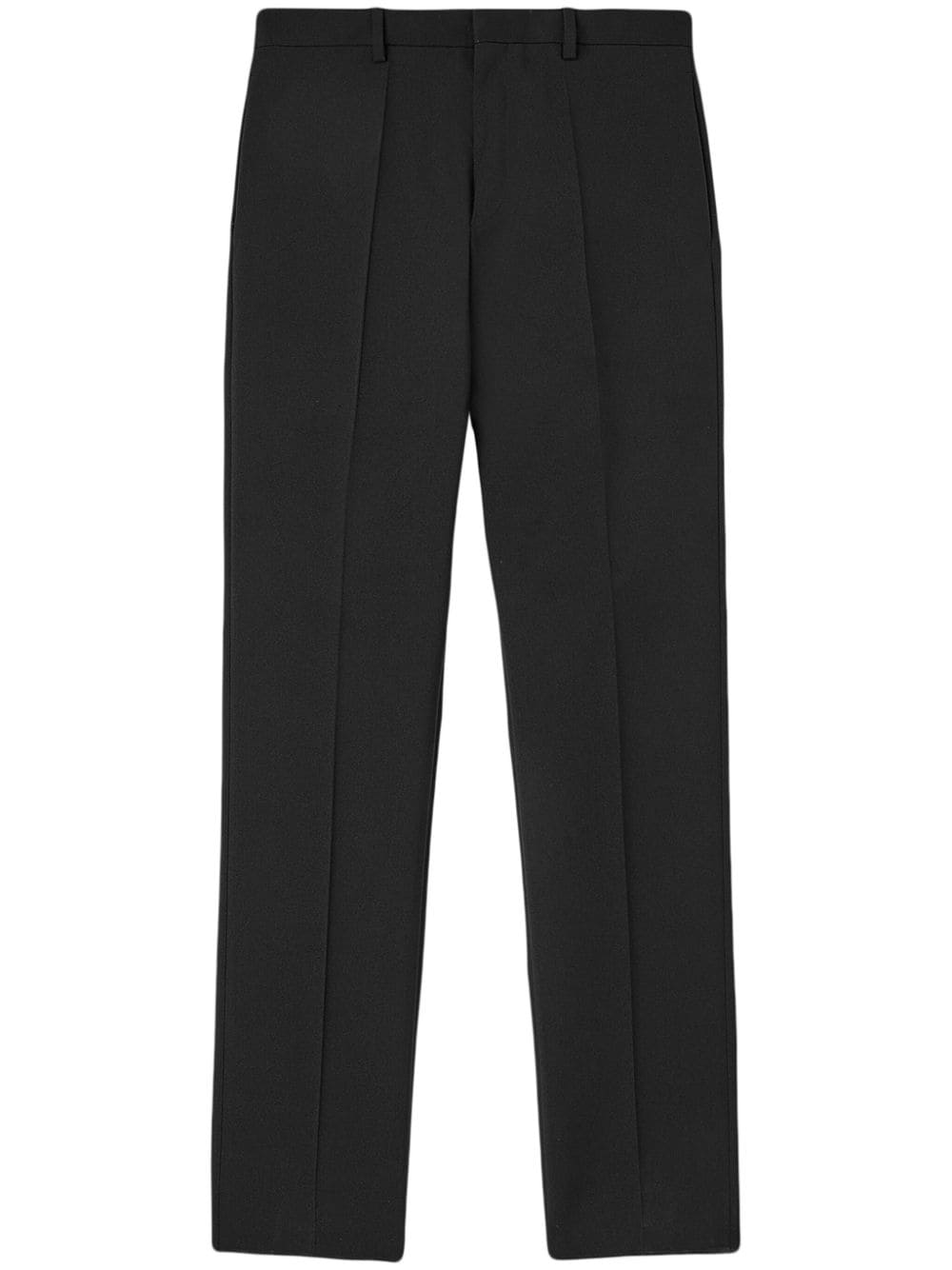 Jil Sander straight-leg tailored trousers Zwart