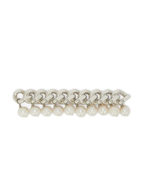 Jil Sander freshwater pearl brooch