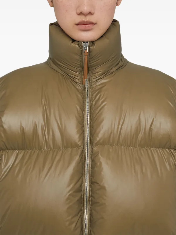 Jil Sander パデッドジャケット | ブラウン | FARFETCH JP