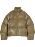 Jil Sander quilted puffer jacket - Brown