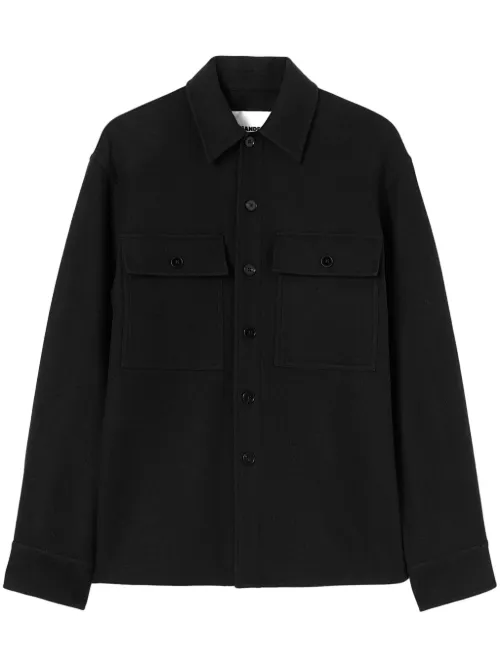 Surchemise en laine à manches longues - Jil Sander - Modalova