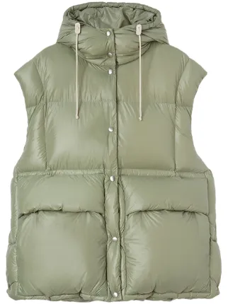 Jil Sander ダウンベスト | グリーン | FARFETCH JP