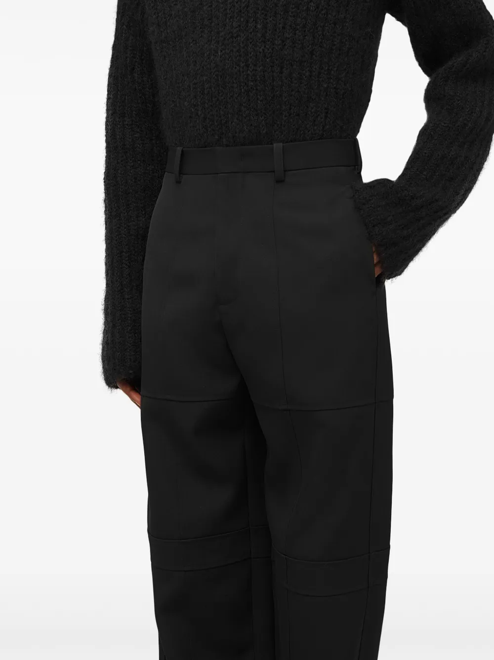 Jil Sander ワイドパンツ | ブラック | FARFETCH JP