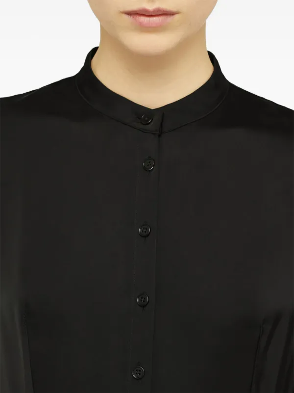 Jil Sander ボタン シャツドレス | ブラック | FARFETCH JP