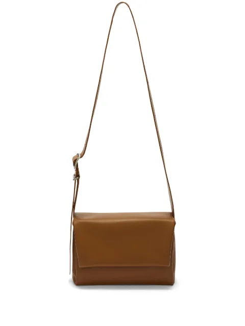 Jil Sander Folded small leather shoulder bag