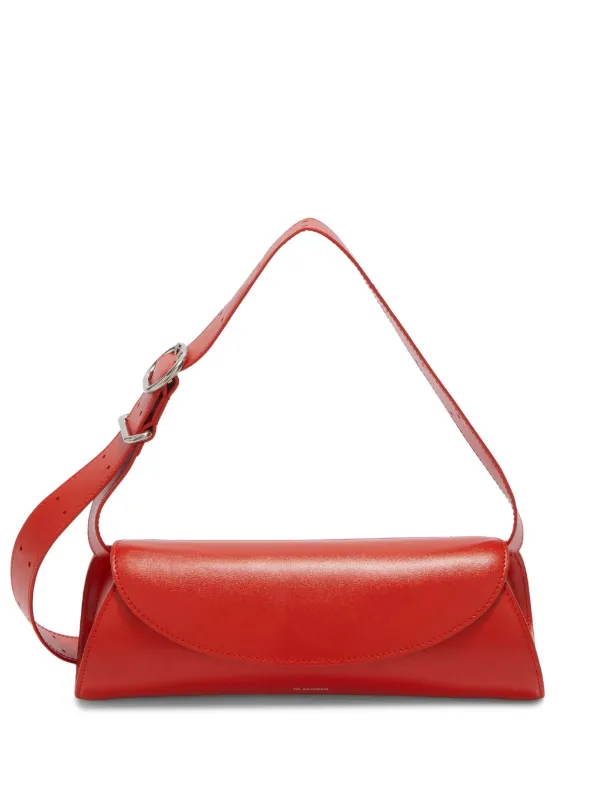 Jil Sander Cannolo バッグ S | レッド | FARFETCH JP