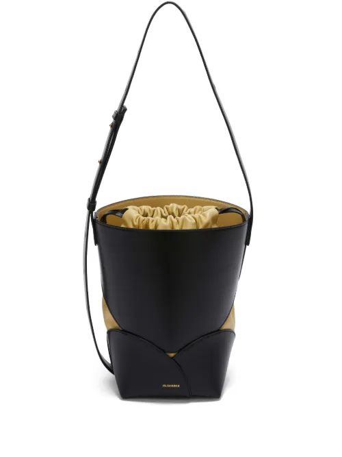 Jil Sander sac seau en cuir - Noir - Jil Sander - Modalova