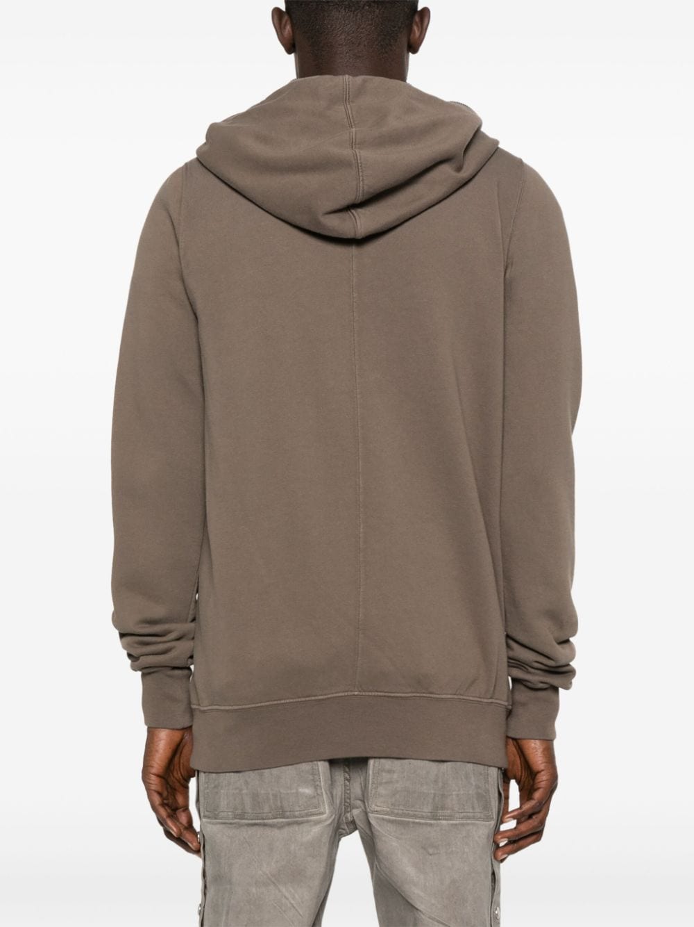 Shop Rick Owens Drkshdw Gimp Hoodie In Braun