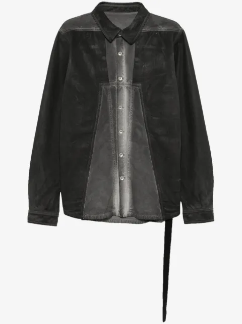 Rick Owens DRKSHDW Splintered shirt