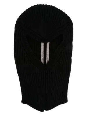 Simone Rocha Knitted crystal-embellished Balaclava Hat | Black