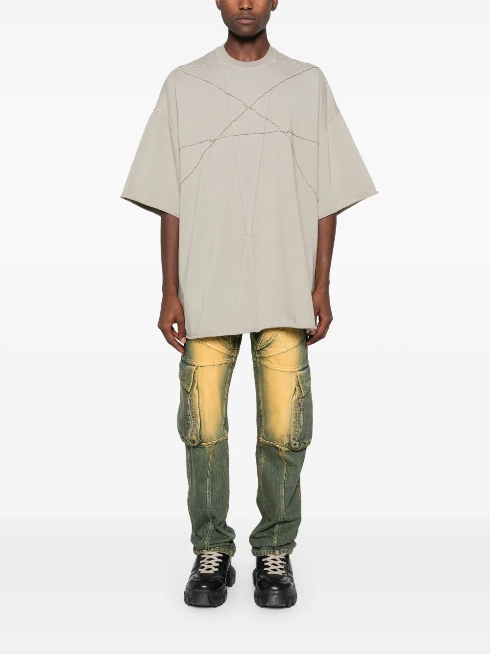 Rick Owens DRKSHDW Tommy T-shirt - Grijs