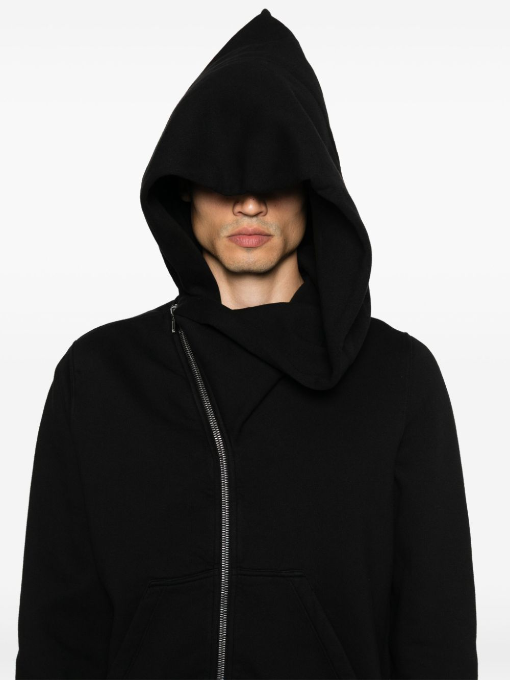 Shop Rick Owens Drkshdw Mountain Hoodie In Black