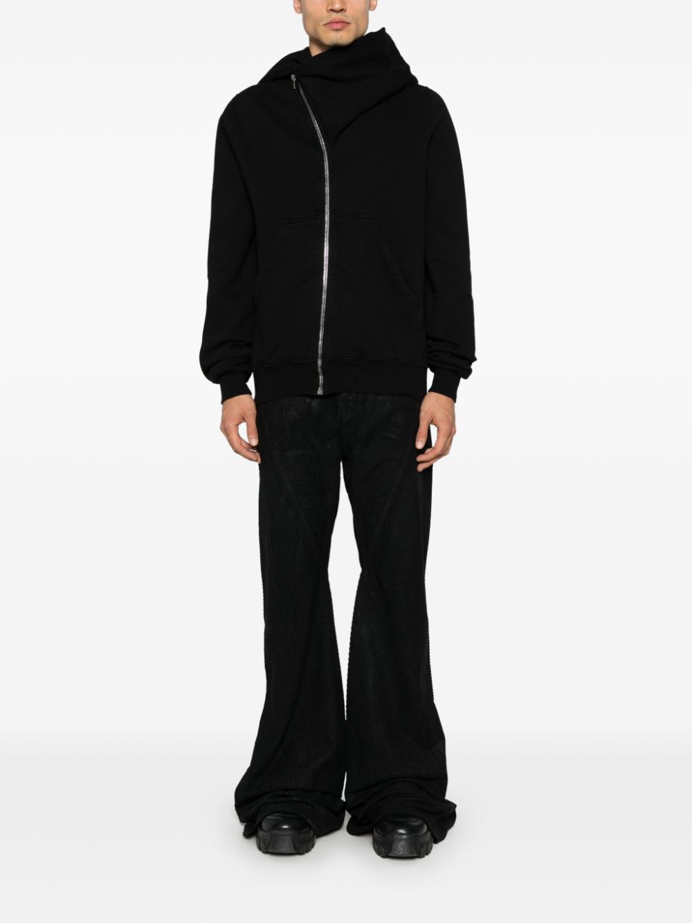 Shop Rick Owens Drkshdw Mountain Hoodie In Black