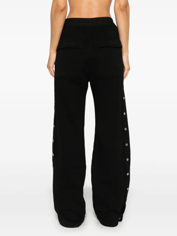 Rick Owens DRKSHDW Pusher Track Pants | Black | FARFETCH PL