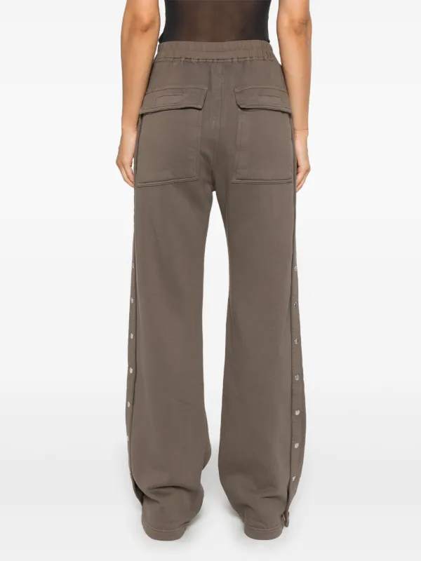 パンツ RICK OWENS Women Straight Pants RP02D3329 BROWN Rick Owens Women's' Bias Cut Satin Pants in Brown | LN-CC®