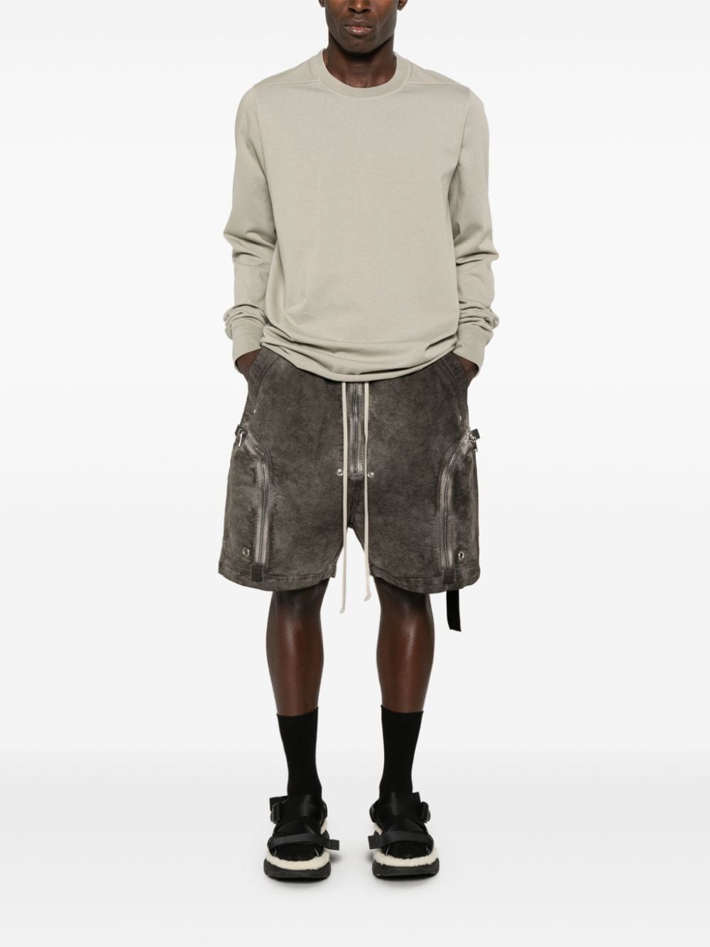 Rick Owens DRKSHDW Bauhaus shorts - Grijs