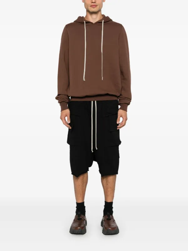 Rick Owens DRKSHDW Granbury Hoodie | Brown | FARFETCH