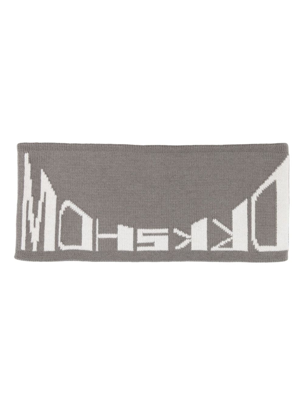 logo-jacquard headband