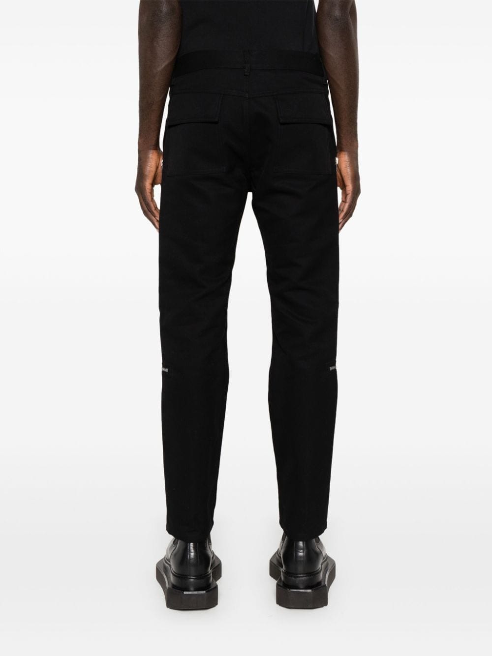 Shop Rick Owens Headon Utility Trousers In Black