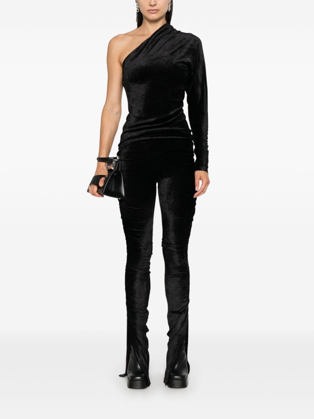 Rick Owens Lilies Diana top - Zwart