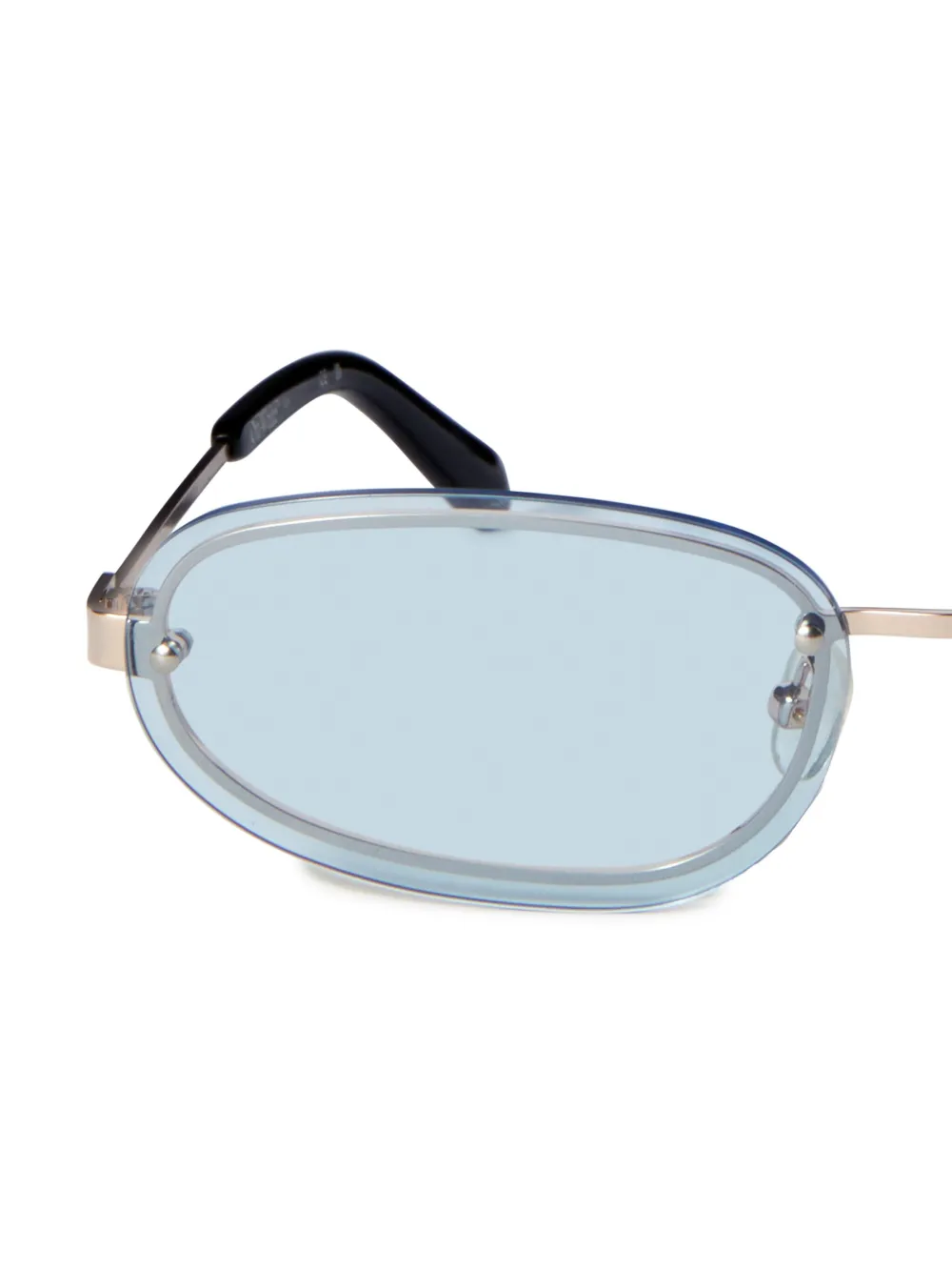 Off-White Eyewear Miami zonnebril Goud