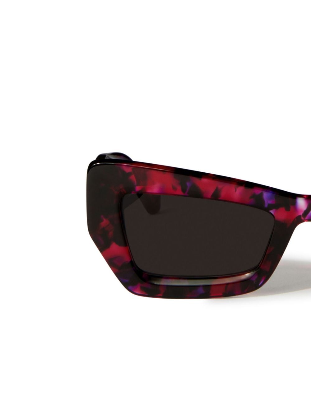 Shop Off-white Aurora Sunglasses In Red