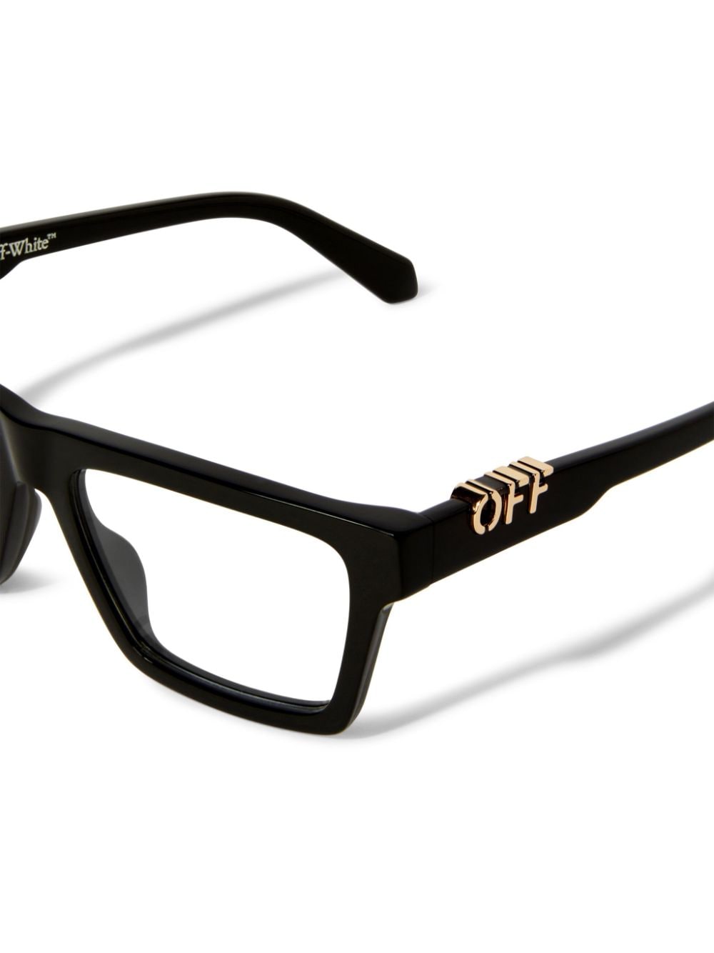 Shop Off-white Style 7b Glasses In Black