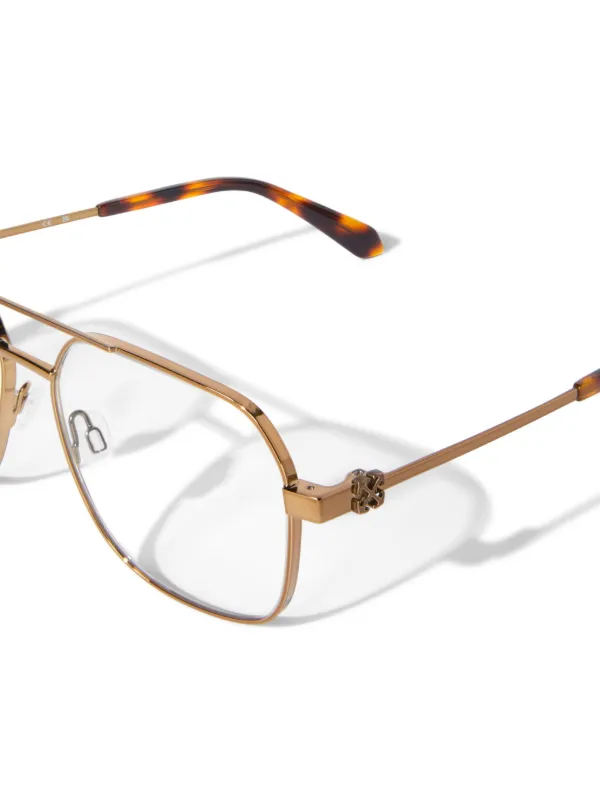 【送料&関税込】Off-White OERJ07J EYEWEAR STYLE 7J Eyewear - Off White OERJ07J 7200 | Square Frames | Vytria Eyewear