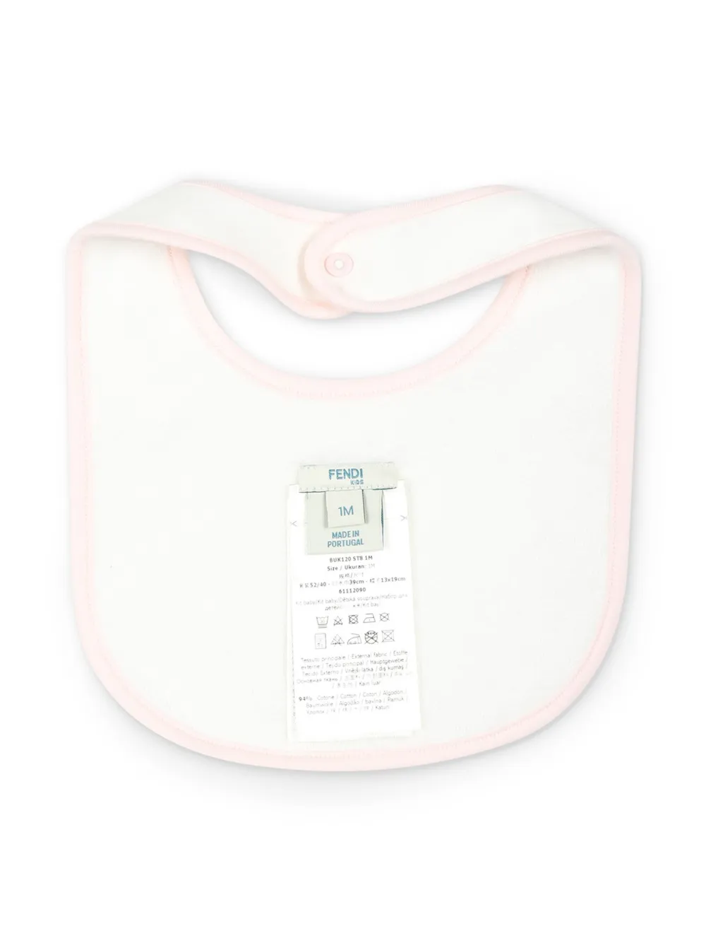 Fendi Kids Babypakje met logoprint Roze