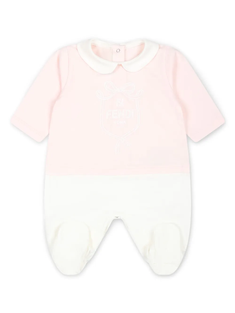 Fendi Kids logo-print babygrow set | Babygrow Sets | Image 2