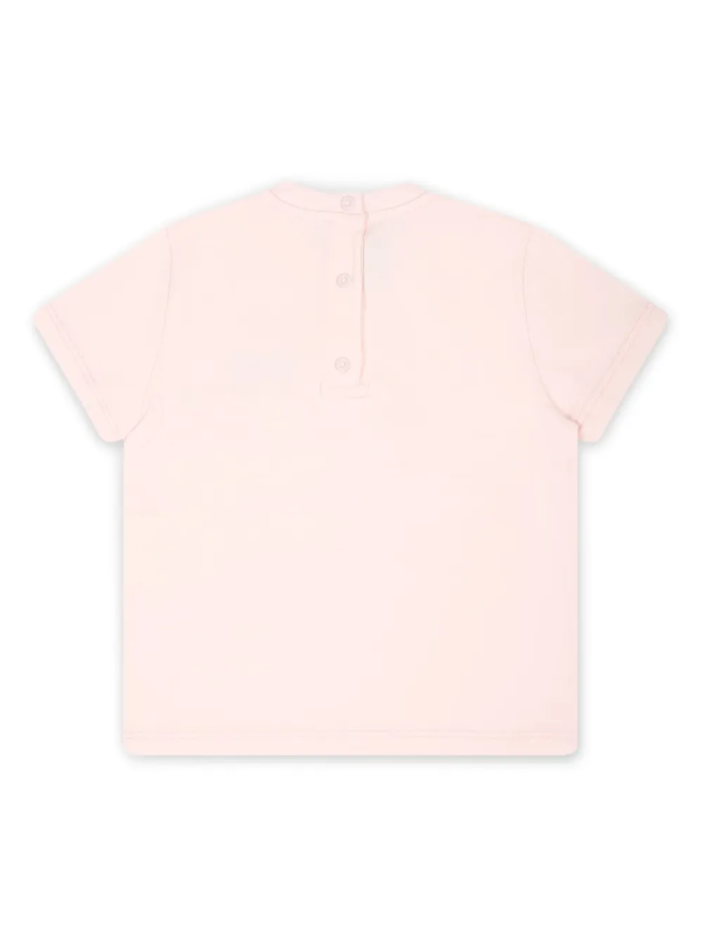 Fendi Kids T-shirt met beerprint Roze
