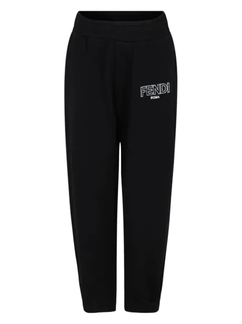 Fendi Kids logo-print cotton track pants