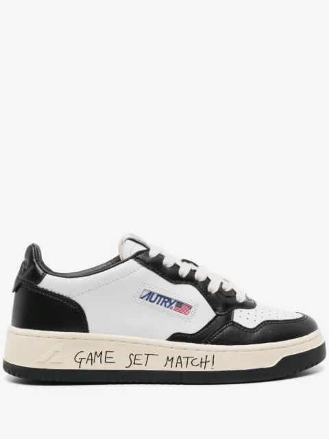 Autry baskets Medalist en cuir
