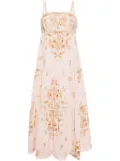 Sachin & Babi Giorno floral-print dress - Pink