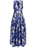 Sachin & Babi Brooke floral-print maxi dress - Blue
