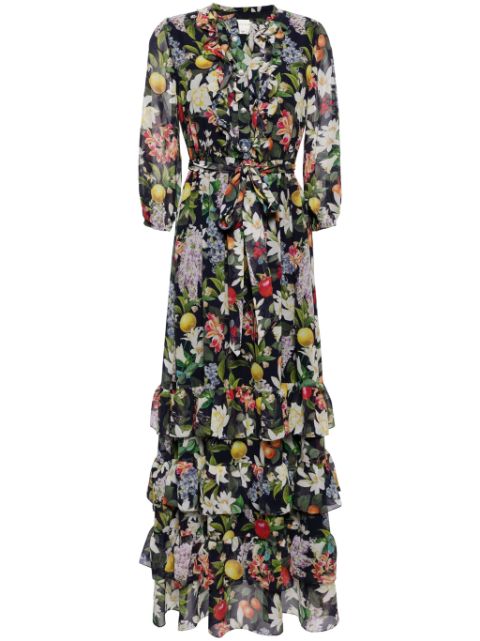 Sachin & Babi Venus floral-print dress