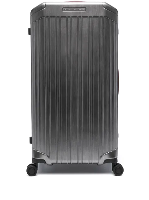 PIQUADRO Hardside logo-lettering suitcase