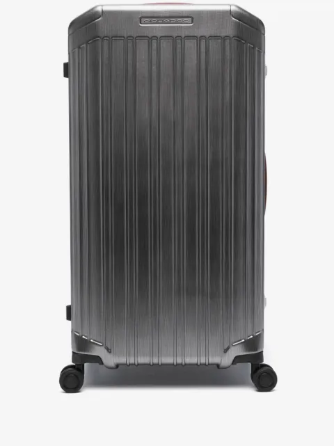 PIQUADRO Hardside logo-lettering suitcase