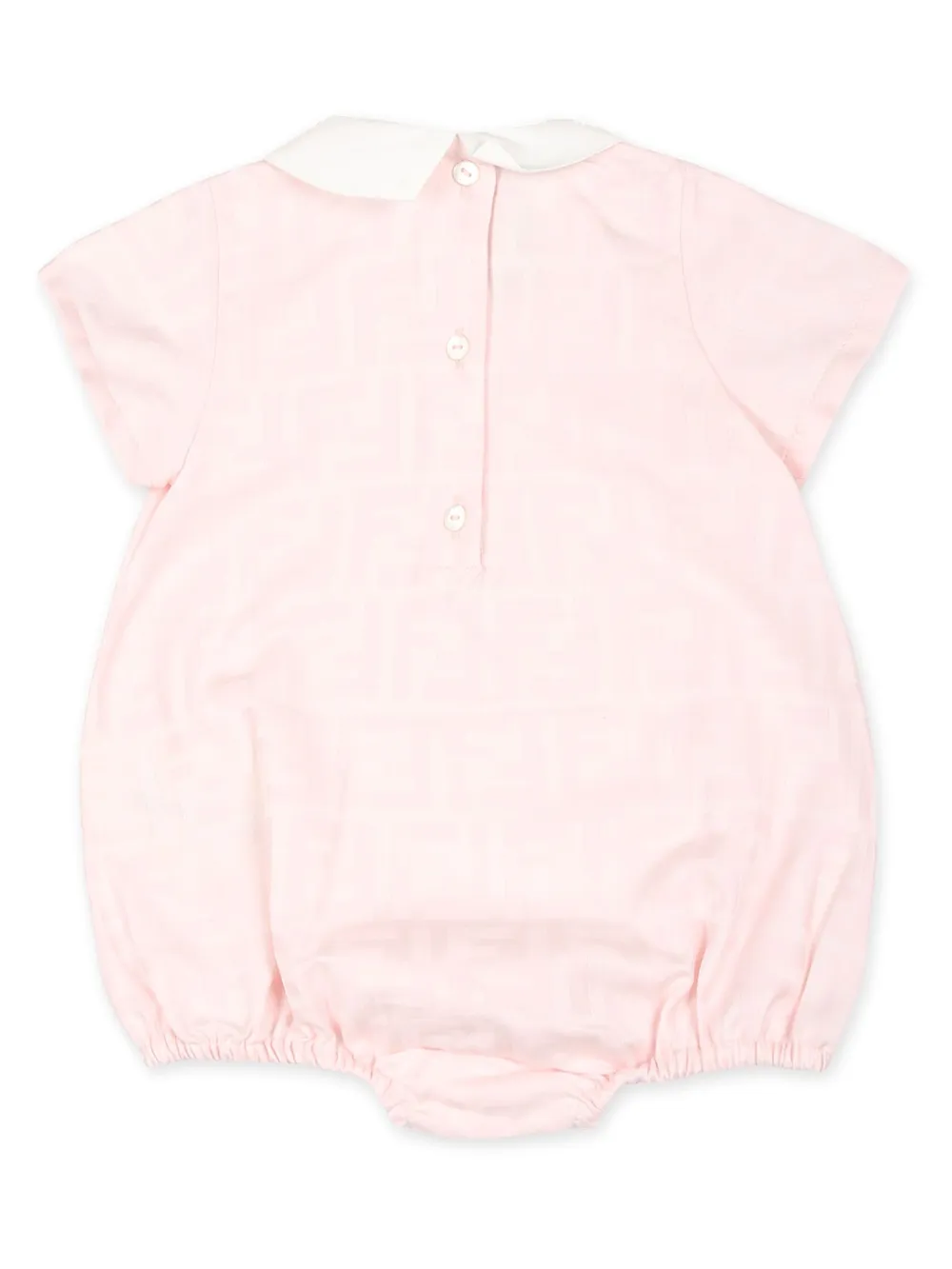Fendi Kids Twee katoenen babypakjes Roze