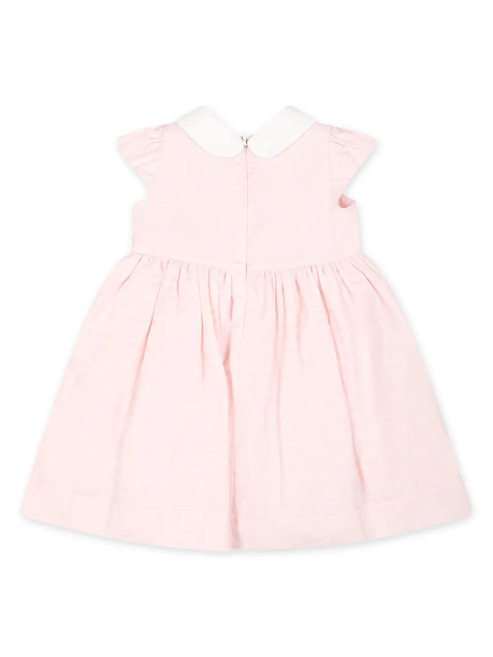 Fendi Kids Jurk met FF-jacquard - Roze
