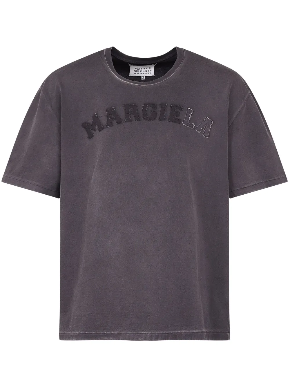 Maison Margiela ロゴ Tシャツ - ブラック Maison Margiela ロゴ Tシャツ - ブラック