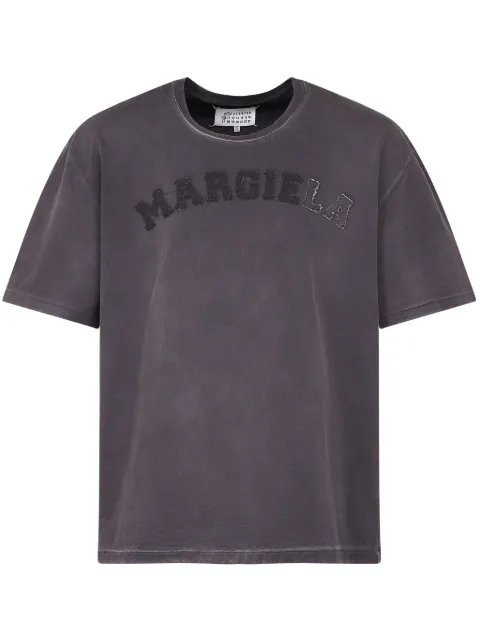 Maison Margiela playera con logo bordado