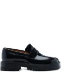 Maison Margiela Tabi County leather loafers - Black